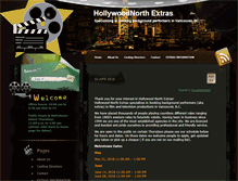 Tablet Screenshot of hollywoodnorthextras.com